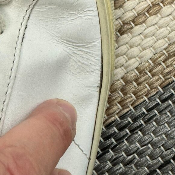 Veja Esplar Women's‎ White Low Top Lace Front Leather Sneaker Shoe US 6 EU 37 - Picture 12 of 14